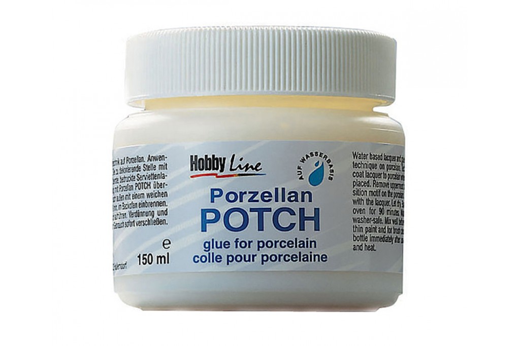 Клей для декупажу C.Kreul Hobby Line Porzellan Potch по склу та кераміці 150 мл (400079849451)