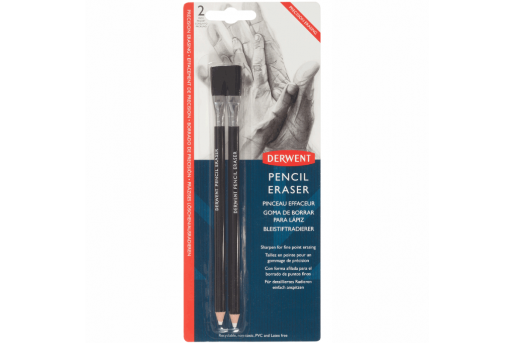 Ластик ручка з пензликом Derwent Pencil Eraser