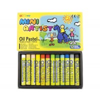 Набор масляной пастели Mungyo Mini MOPS-12 детская 12 цветов