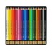 Набір акварельних олівців Koh-i-Noor Mondeluz 24 кольору металевий пенал