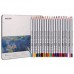 Набір кольорових олівців Marco Raffine 24 кольору металевий пенал