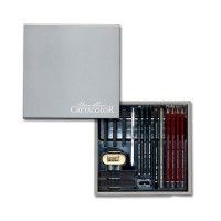 Набор карандашей для рисунка Cretacolor Silver Box 17 предм. дерево
