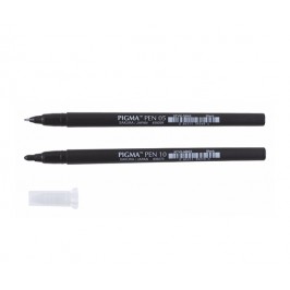 Лайнер Sakura Pigma Pen Чорний (2 розміру)