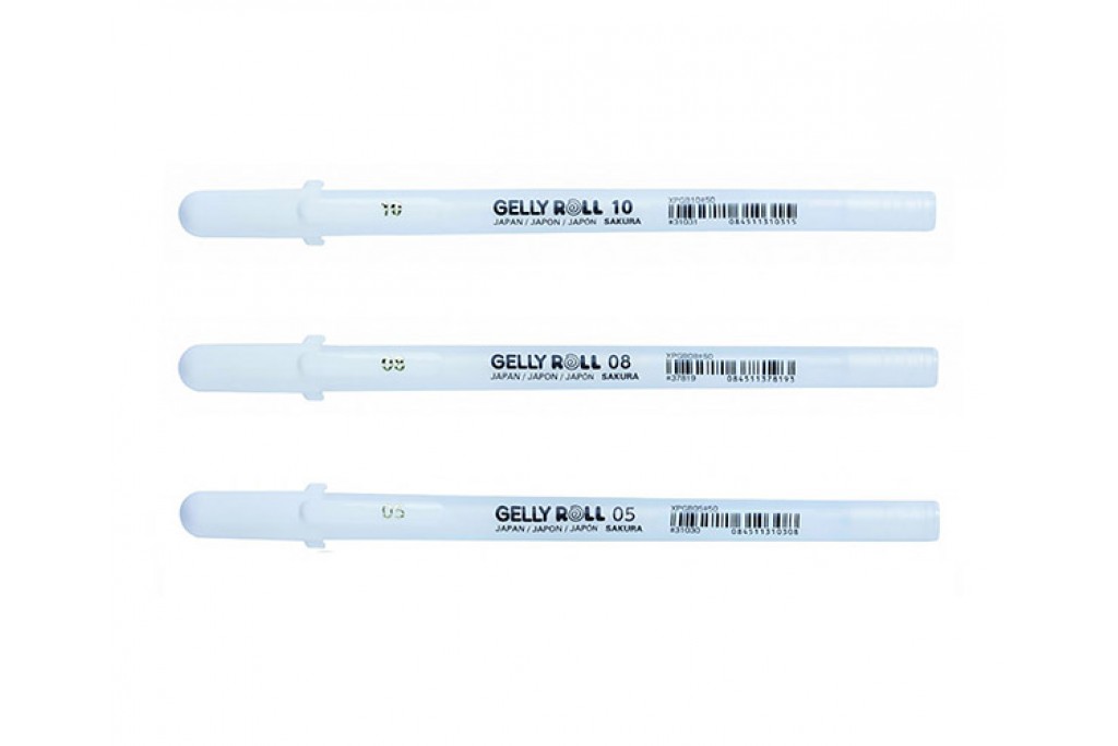 Ручка гелева Sakura Gelly Roll Біла