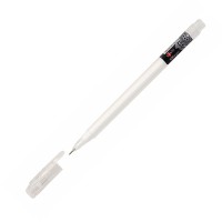 Ручка гелевая Santi 0.6 мм Белая
