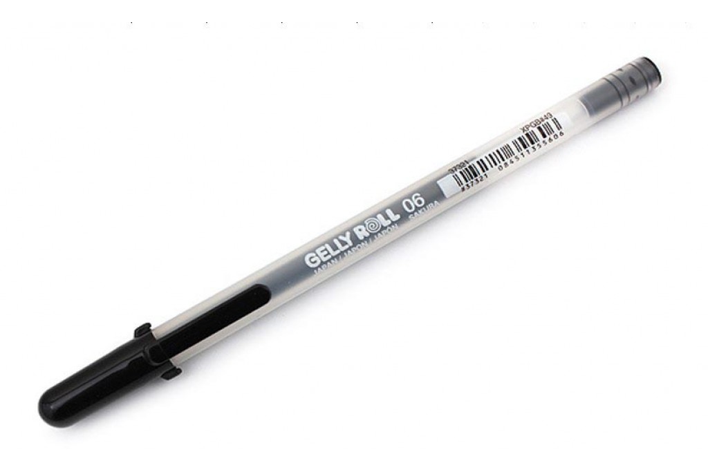 Ручка гелева Sakura Gelly Roll Чорна