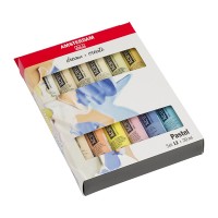 Набор акриловых красок Amsterdam Standart Pastels 12цв.х20мл