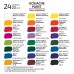 Набір гуашевих фарб Rosa Studio 24 кольора по 20 мл