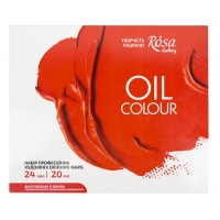 Набір олійних фарб Rosa Gallery 24 кольору по 20 мл