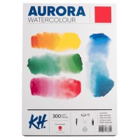 Альбом для акварелі Aurora Watercolour HP А5 (14.8х21см) 300 г/м2 12 арк. дрібне зерно