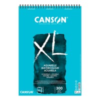 Альбом для акварелі на пружині Canson XL A4 (21х29.7см) 300 г/м2 30 арк. середнє зерно