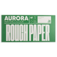 Склейка-блок для акварелі Aurora Watercolour Rough 18х36см 300 г/м2 20 арк. крупне зерно