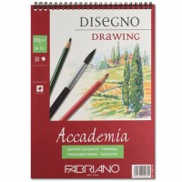 Альбом для графіки на пружині Fabriano Accademia А5 (14.8х21см) 200 г/м2 30 арк.