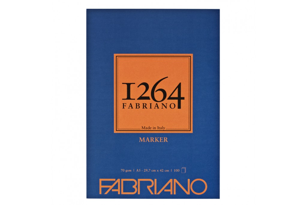 Склейка для маркерів Fabriano 1264 A3 (29.7х42см) 70 г/м2 100 аркушів