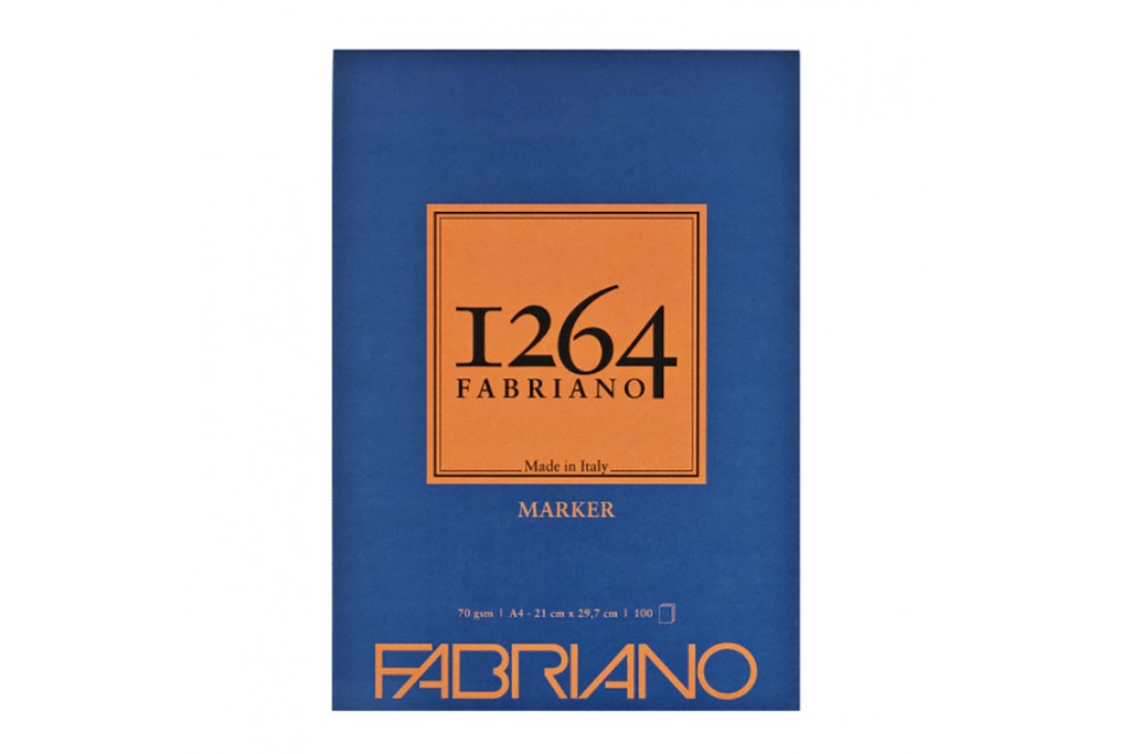Склейка для маркерів Fabriano 1264 А4 (21х29.7см) 70 г/м2 100 аркушів