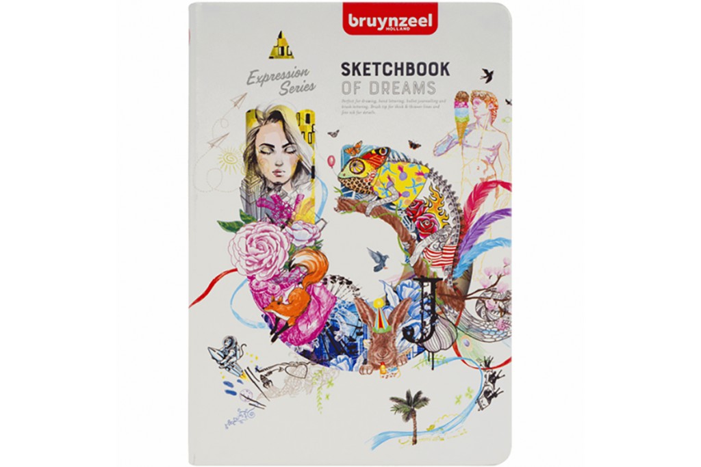 Блокнот для графіки Bruynzeel SketchBook А4 (21х29.7см) 140 г/м2 80 аркушів
