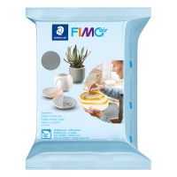 Пластика Fimo Air самозастигаюча 1 кг сіра