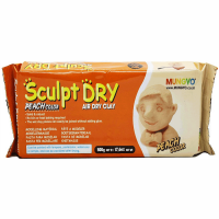 Пластика Mungyo Sculpt Dry самозастигаюча 500г персиковая