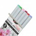 Набір акварельних маркерів Santi Sketch Marker Floristics 6 цветов