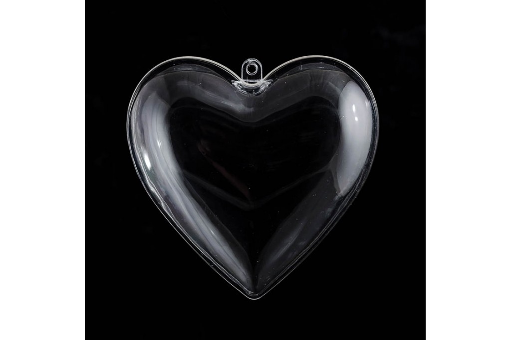 Пластикова форма Серце 8 см