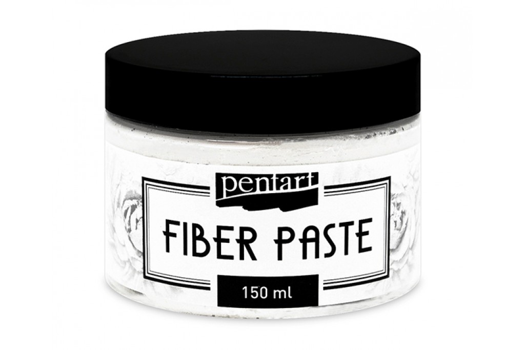 Паста структурна Pentart Fiber Paste волокниста біла 150 мл